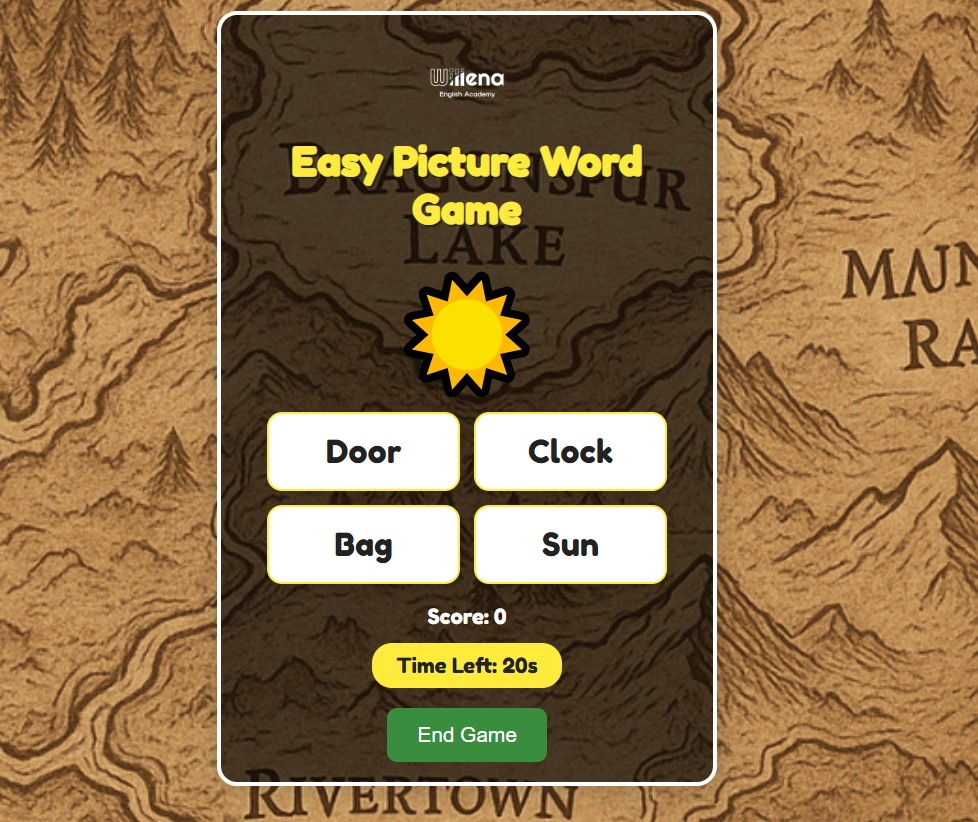 Easy Word Game