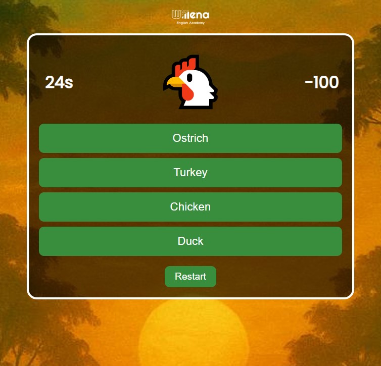 Jungle Animal Game